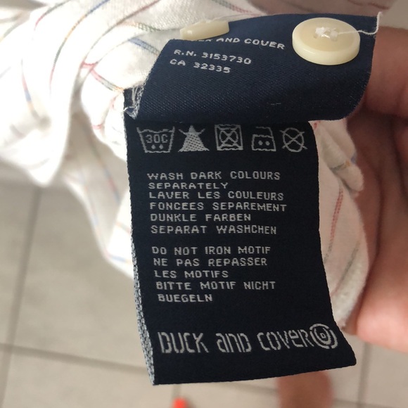 DUCK AND COVER YOUNG MAN POLO IN SIZE M - Picture 9 of 12